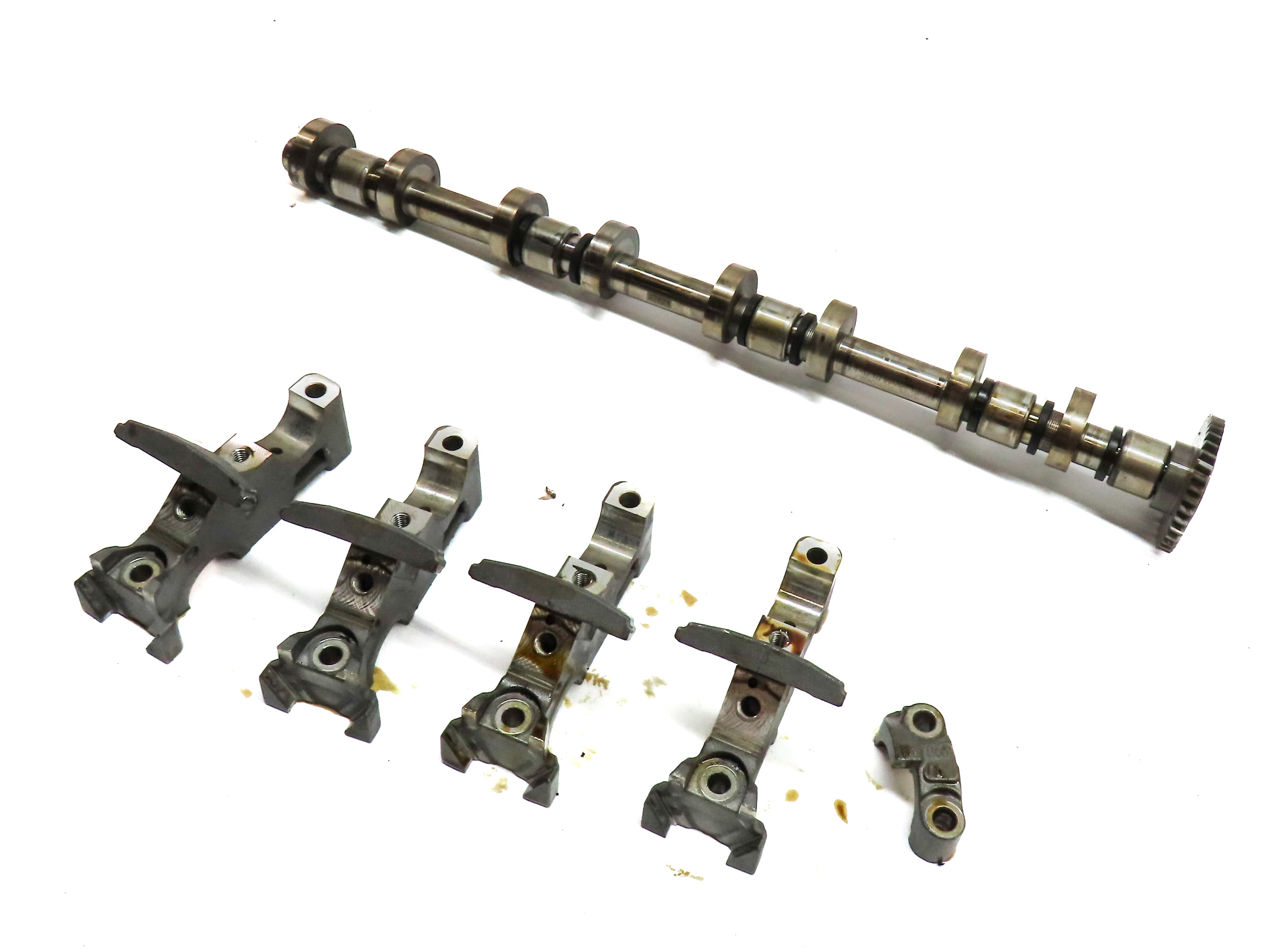 17-21 BMW 2 3 4 5 7 X3 (F22 F30 F32 G01 G11 G30) 2.0L B48 ECCENTRIC CAM CAMSHAFT — exact item pictured